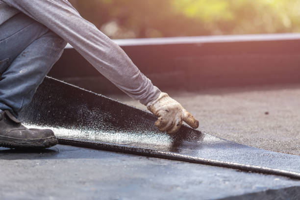 Professional Foundation Crack Repair technician working in Union City, PA